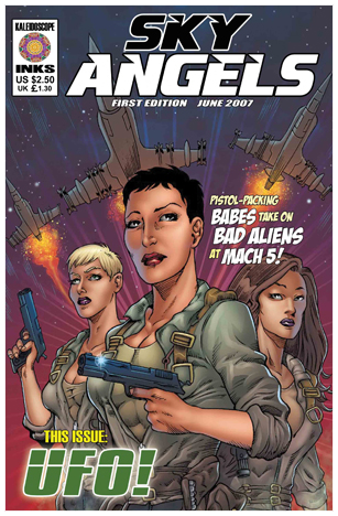Sky Angels Comic Book Cover